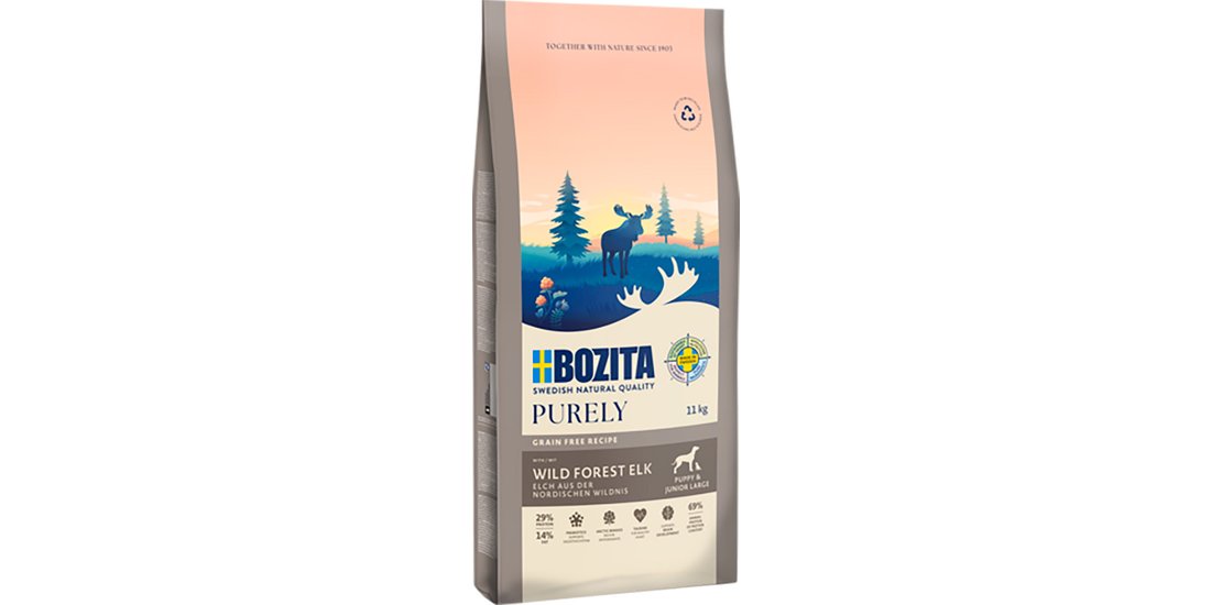 Bozita Purely Grain Free Alce Puppy & Junior …