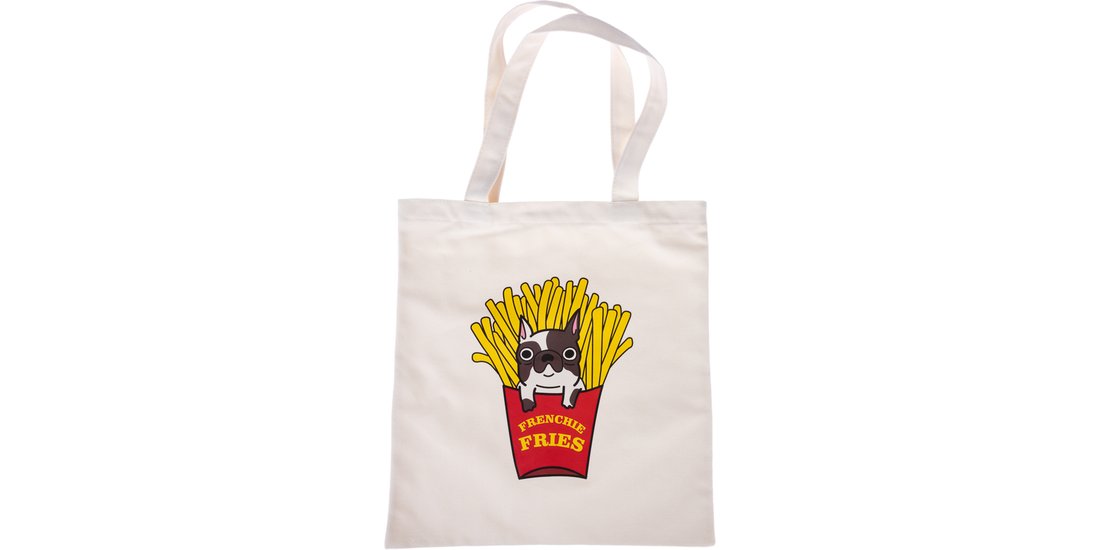 Borsa in tela TIAKI „Frenchie Fries“ – 1 pz…