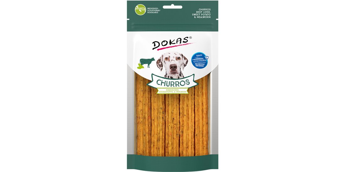 Dokas Churros con fegato di manzo patate dolci…