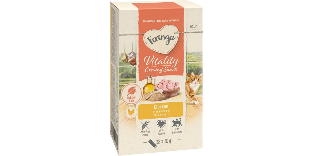 Feringa Vitality Creamy Snack – Pollo (12 x 10…