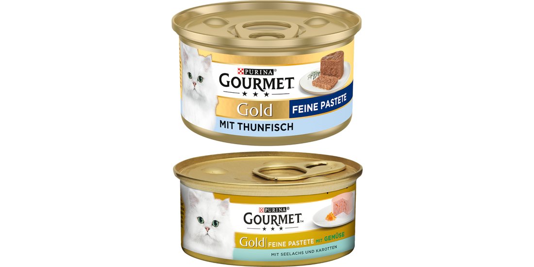 Gourmet Gold Mousse e Paté 48 x 85 g Umido per…