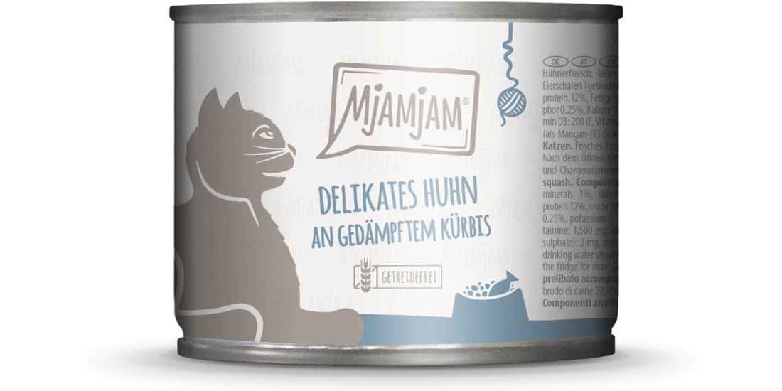 MjAMjAM 24 x 200 g umido per gatto – Pollo & …