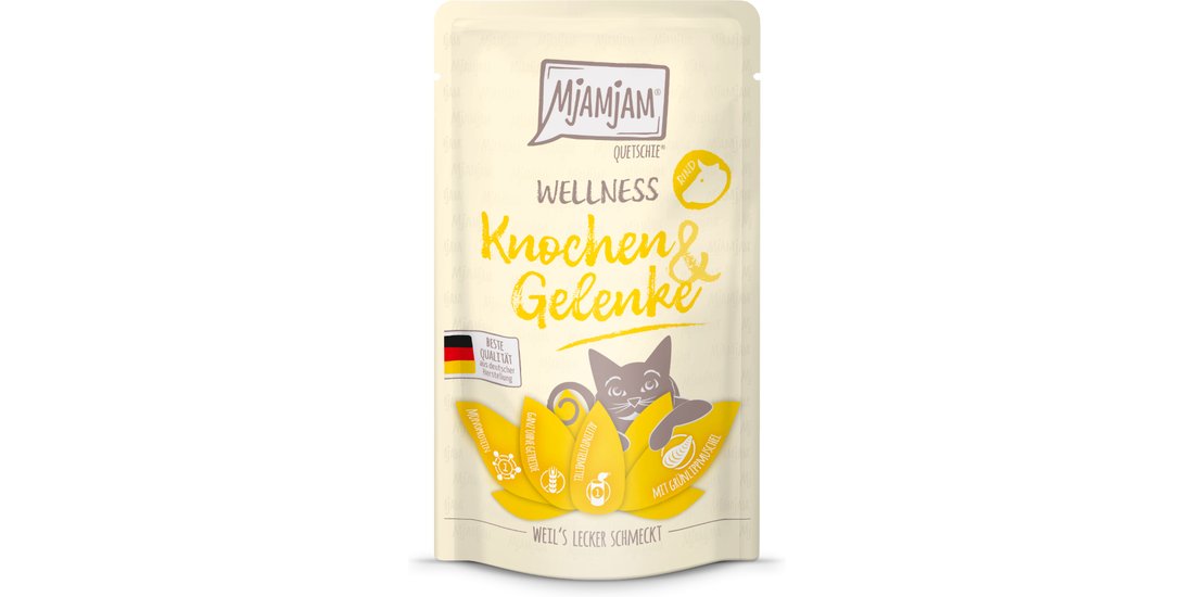MjAMjAM Wellness 12 x 125 g umido per gatti – …