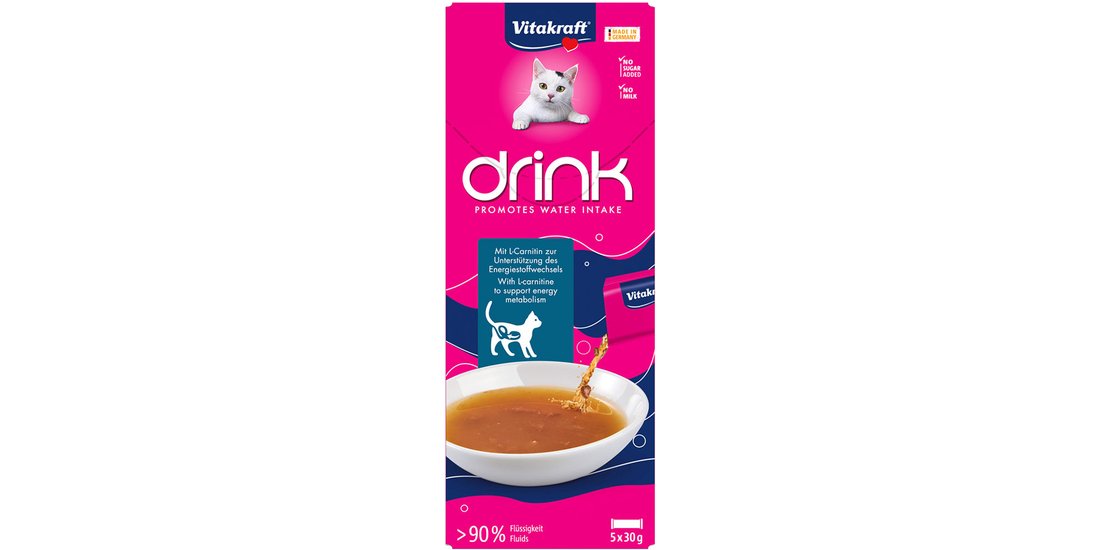 Vitakraft Bevanda con salmone e L-carnitina – …