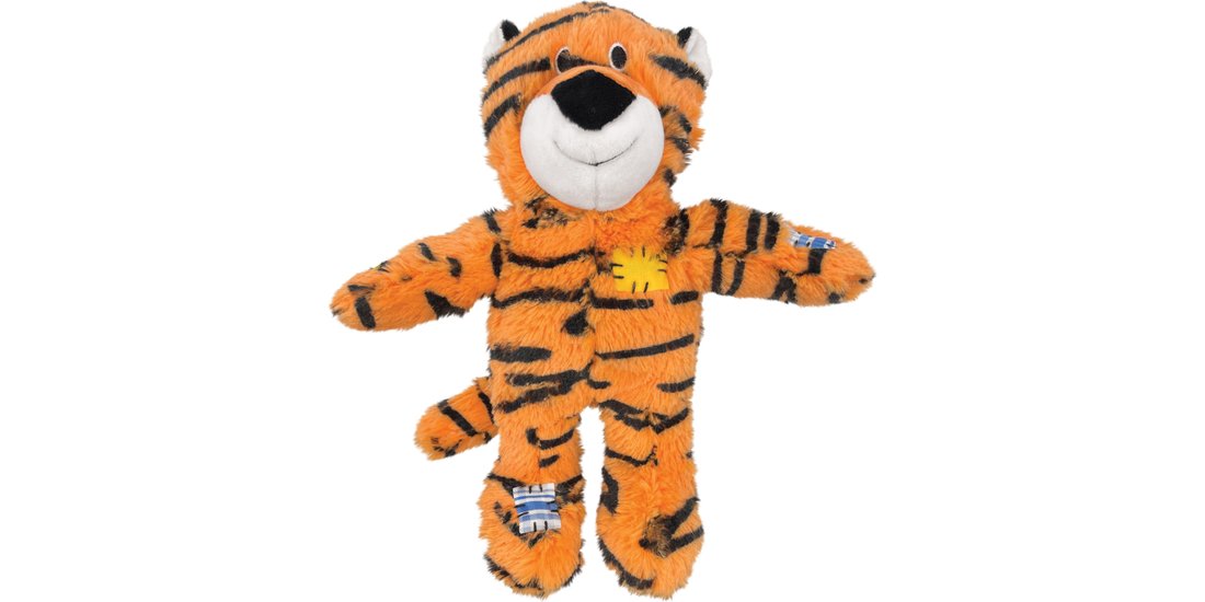 Gioco per cani KONG WildKnots Tiger – Taglia …