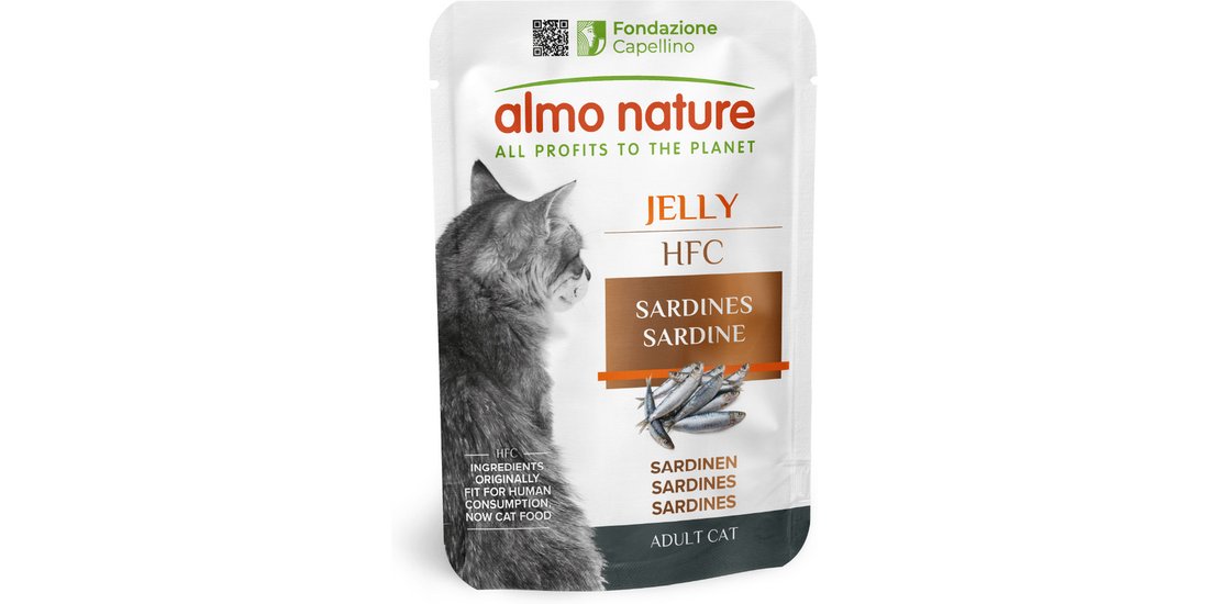 Almo Nature HFC Jelly in buste 24 x 55 g – Sardine…