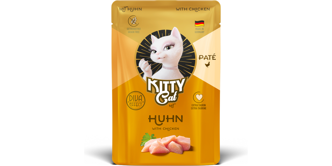 Kitty Cat Paté 24 x 85 g – Pollo