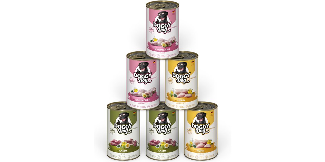 Doggy Dog Adult 24 x 400 g Pacco misto umido …
