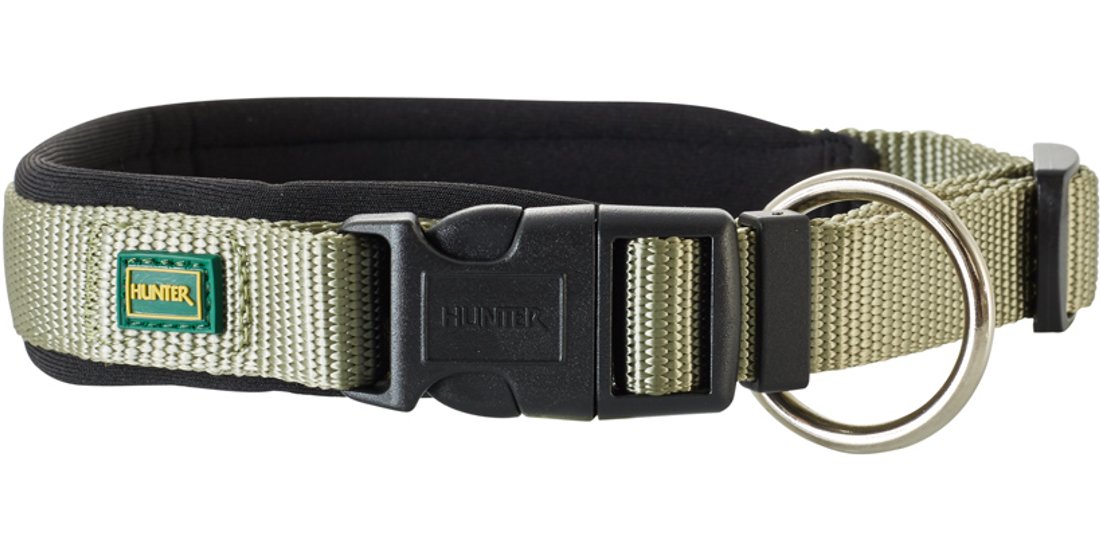 HUNTER Collare in neoprene Vario Plus oliva/nero…