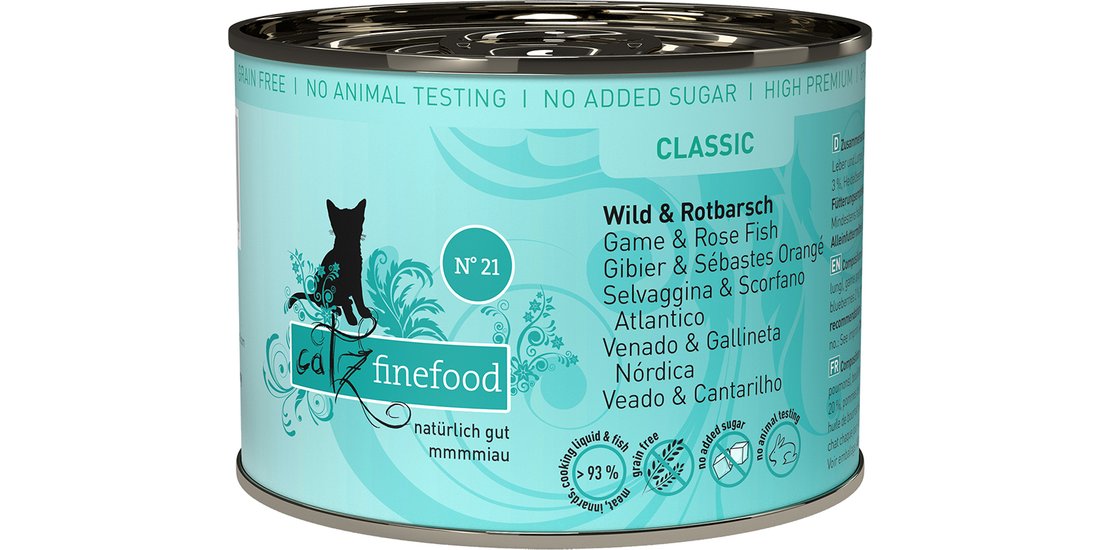 catz finefood 12 x 200 g – Selvaggina & Scorfano…
