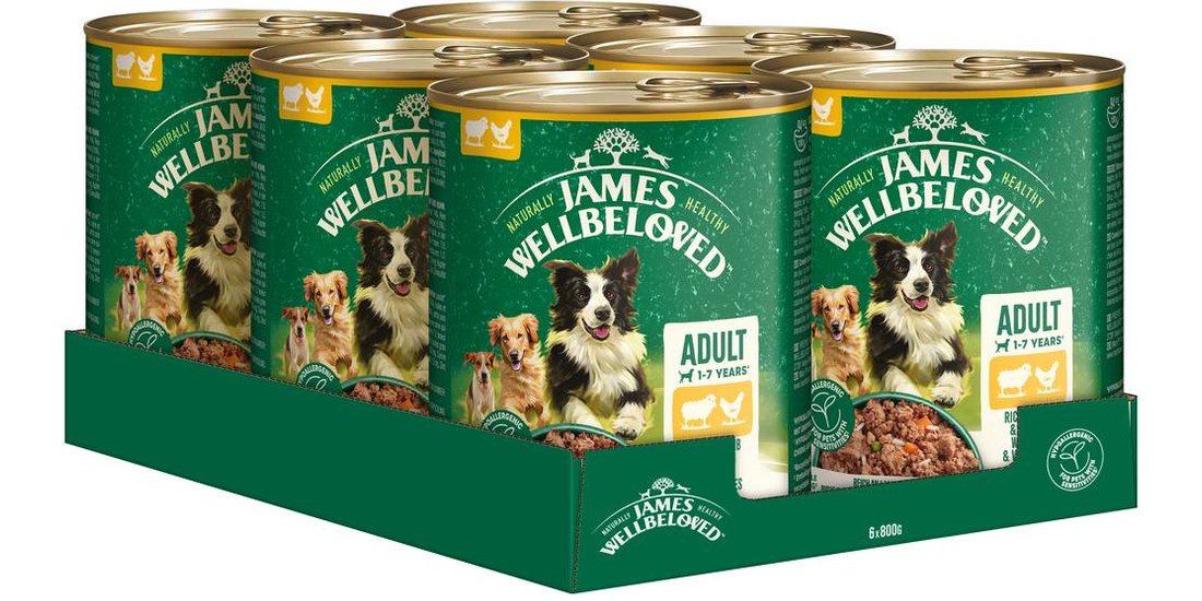 James Wellbeloved Adult Hypoallergenic Agnello…
