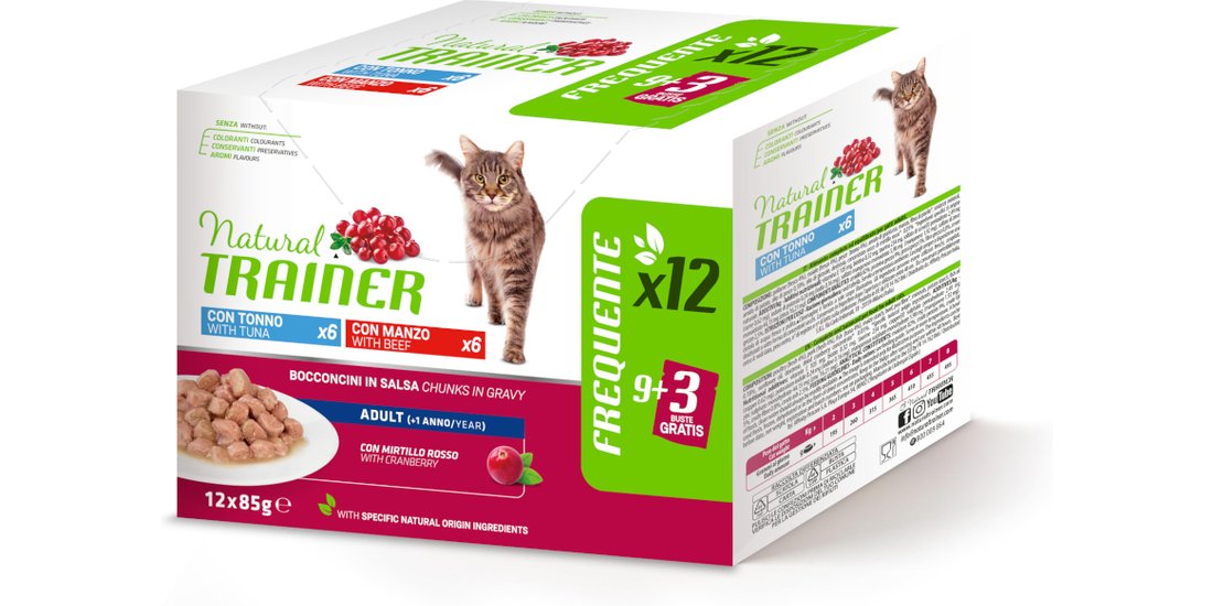 Natural Trainer Adult – 12 x 85 g: Mix: Tonno…