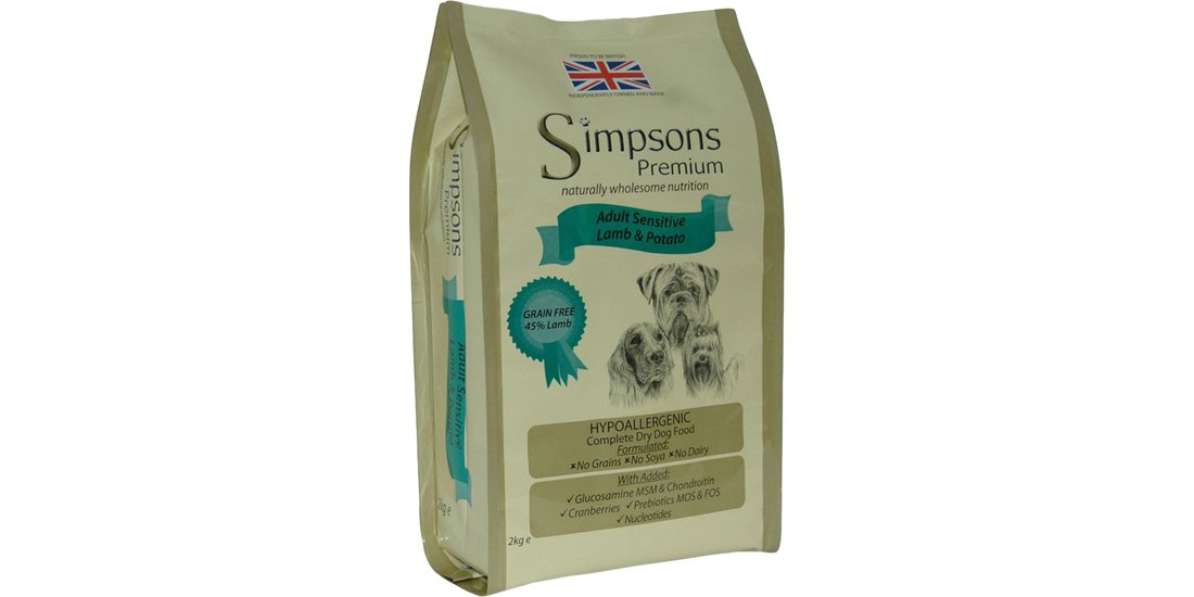 Simpsons Premium Sensitive Adult Agnello e Patate…
