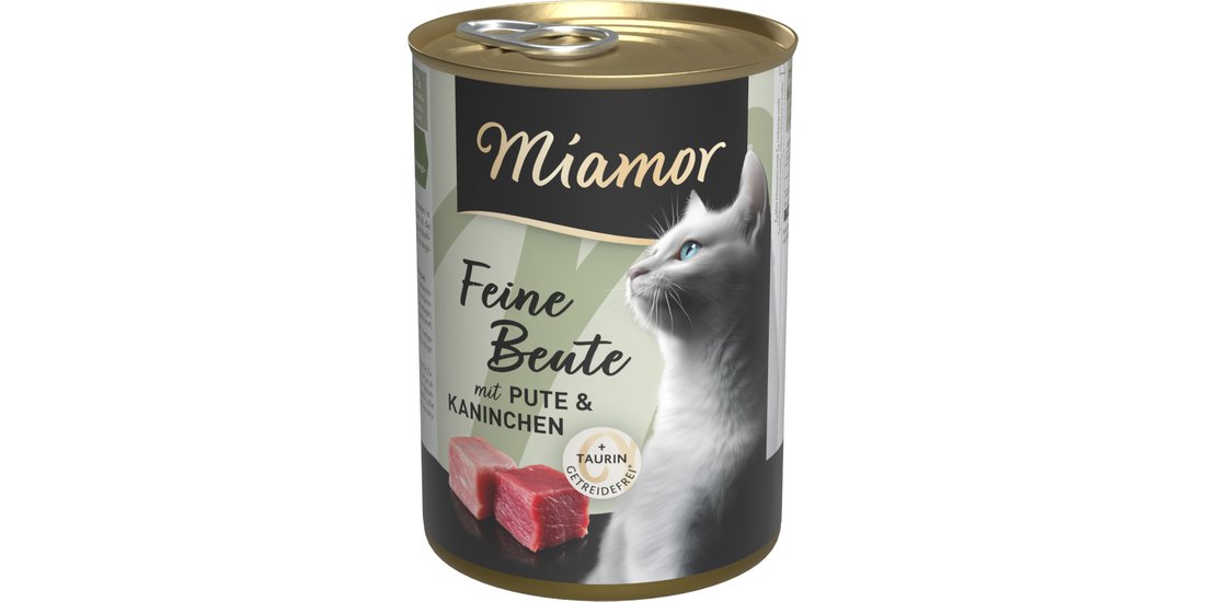 Miamor Feine Beute 24 x 400 g – Tacchino & Coniglio…