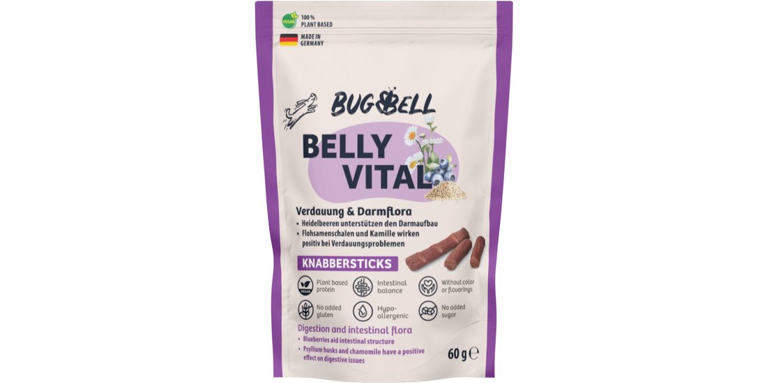 BugBell Belly Vital Bastoncini Snack – 60 g