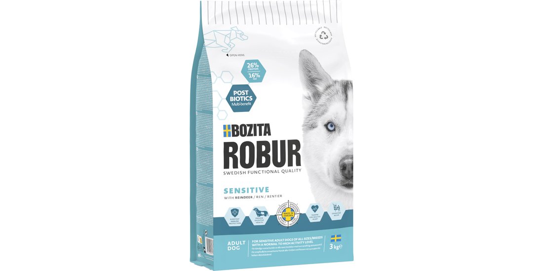 Bozita Robur Sensitive Grain Free Renna – Set…