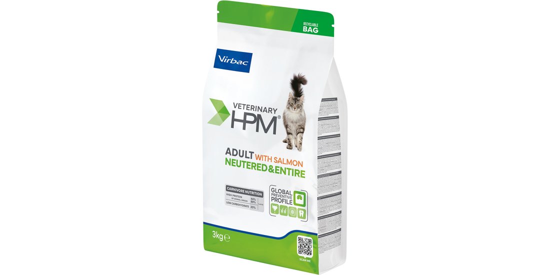 Virbac Veterinary HPM Adult Salmone Neutered & …