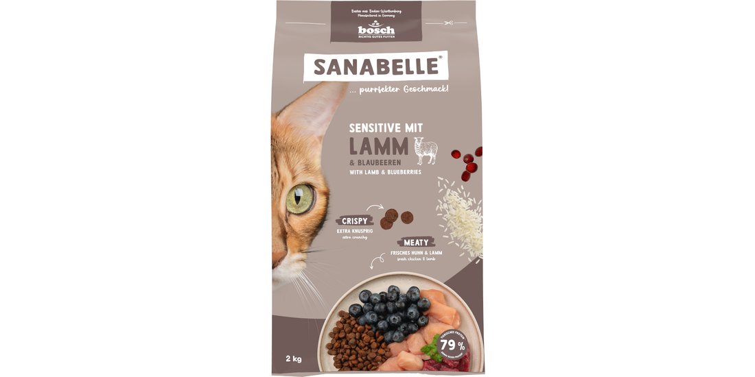 Sanabelle Sensitive con Agnello e Mirtilli – …