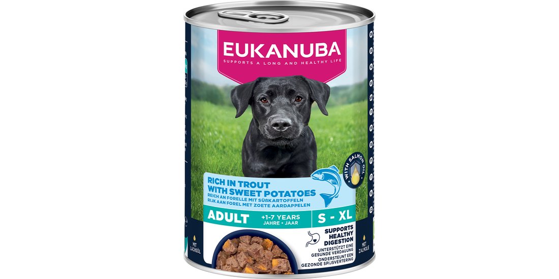 Eukanuba Adult Ricco di Trota con Patate dolci…