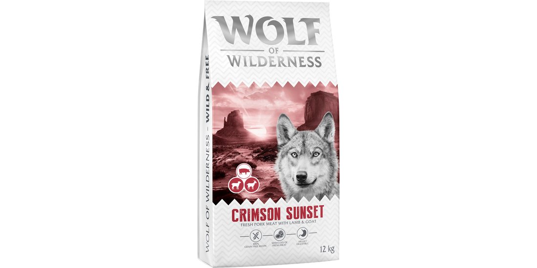 Wolf of Wilderness “Crimson Sunset” – Agnello…
