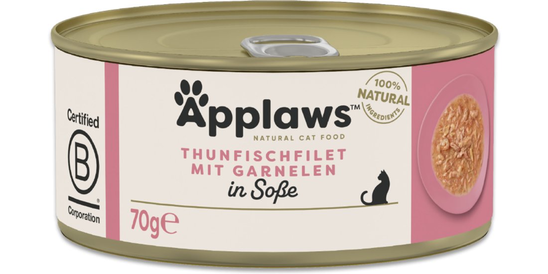 Applaws in salsa 48 x 70 g – Filetto di tonno…