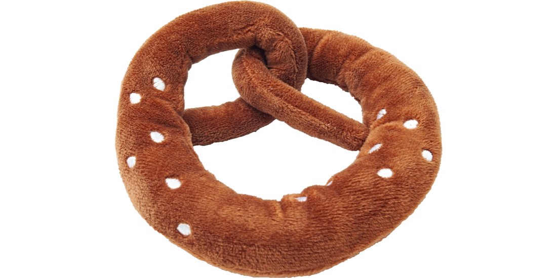 Aumüller Cuscino da gioco in peluche Brezel – …