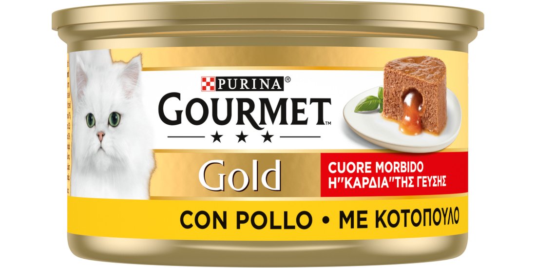 Gourmet Gold Cuore Morbido 48 x 85 g – Pollo