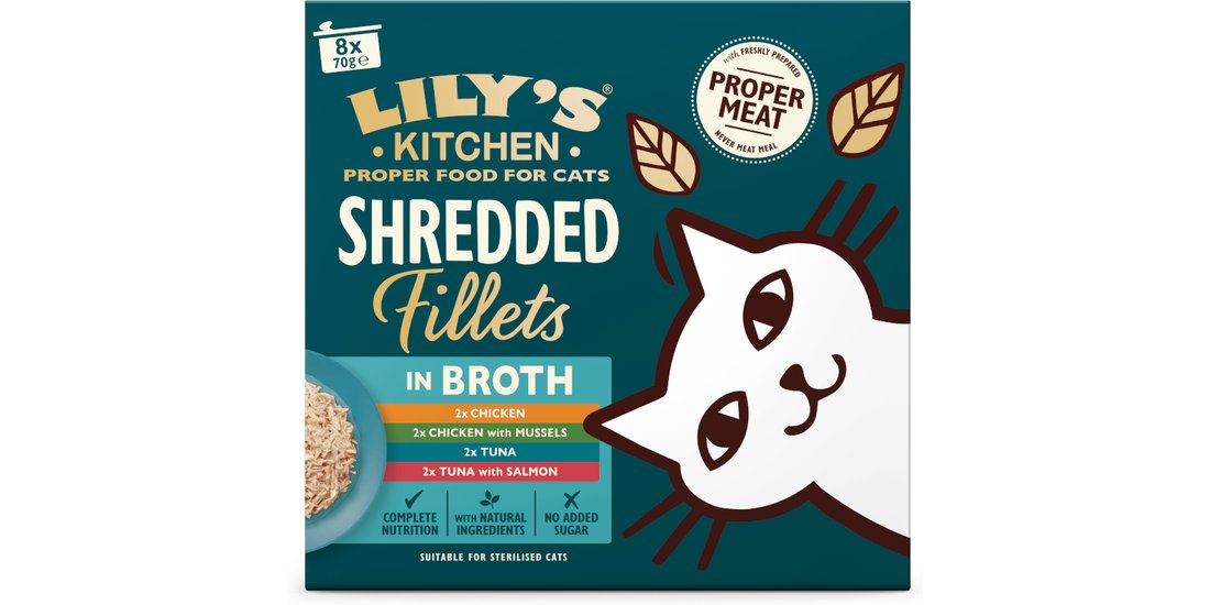 Lily’s Kitchen Shredded Fillets per gatti 8 x…