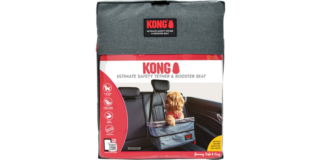 KONG Seggiolino con cintura di sicurezza – L …
