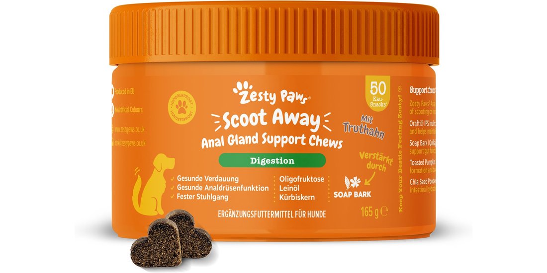 Zesty Paws Scoot Away Chews Supporto per ghiandole…