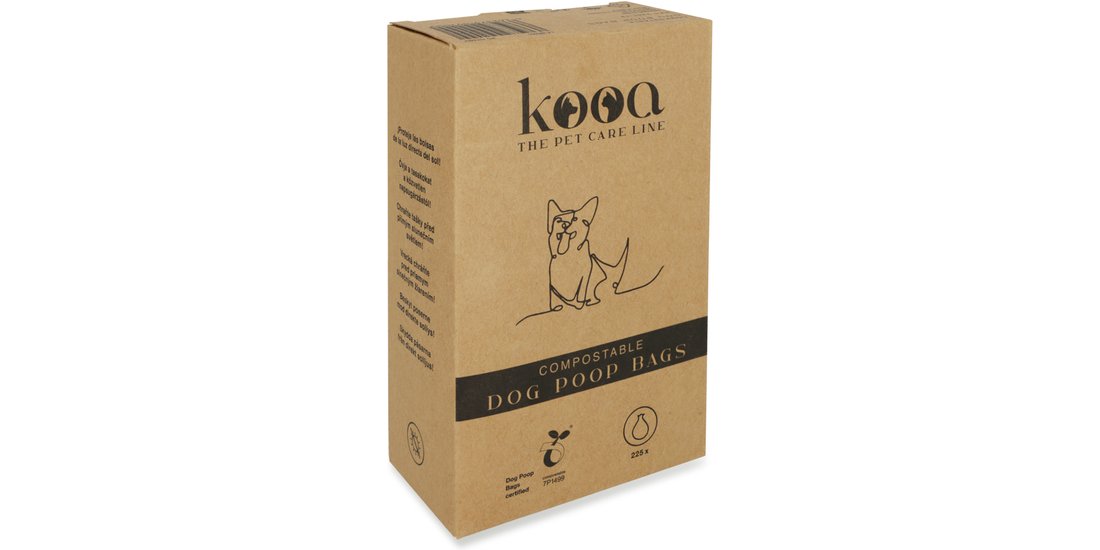 kooa Sacchetti igienici compostabili per cani…