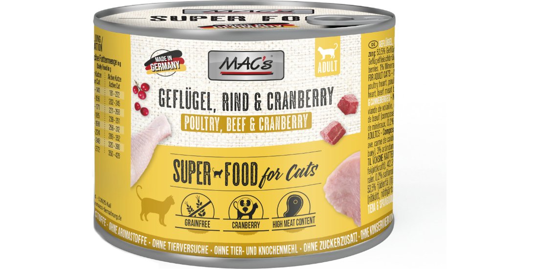 MAC’s Cat 12 x 200 g – Manzo