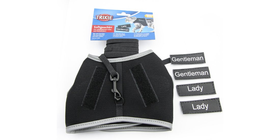 Pettorina per gatti Trixie XCat XL con adesivi…