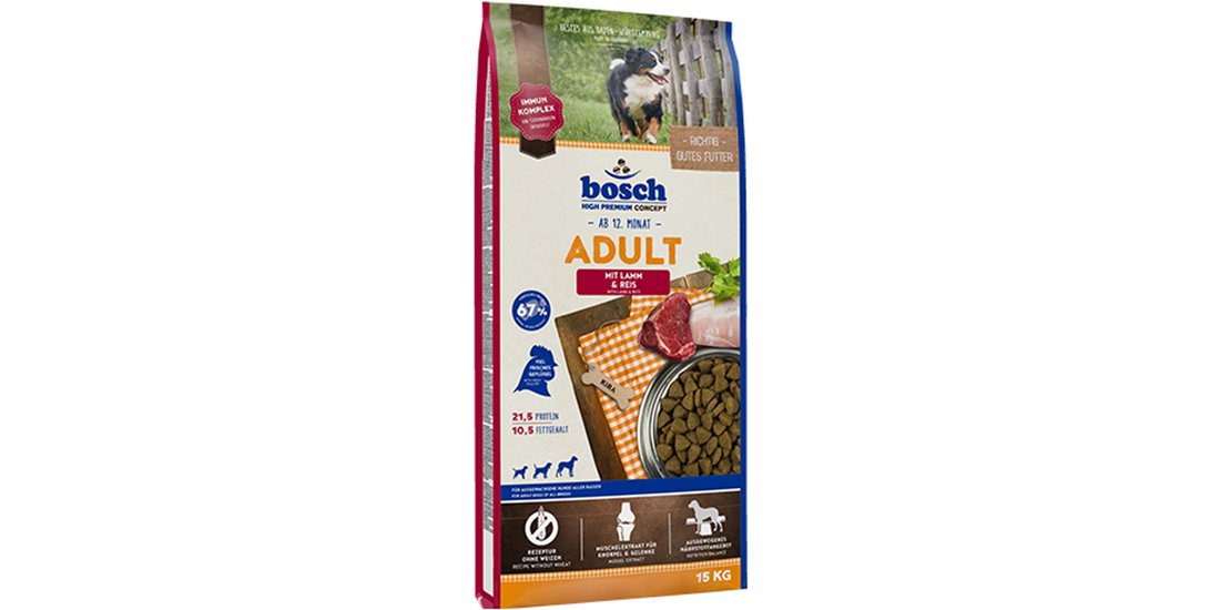 bosch Adult Agnello & Riso – 15 kg