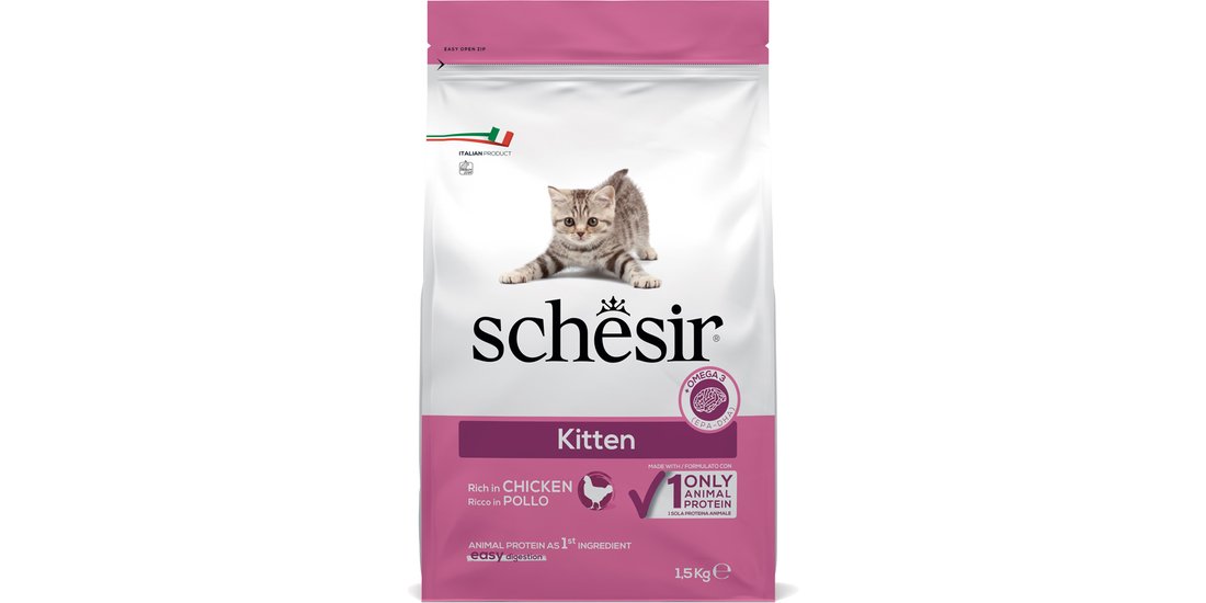 Schesir Kitten con Pollo – 15 kg Nuova ricetta…