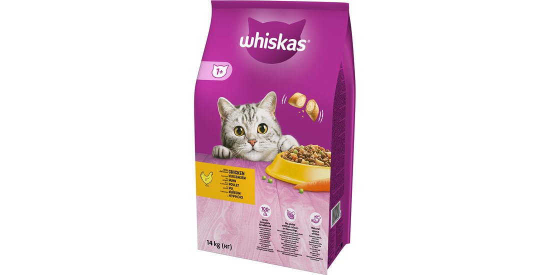 Multipack risparmio! 2 x 14 kg Whiskas Crocchette…