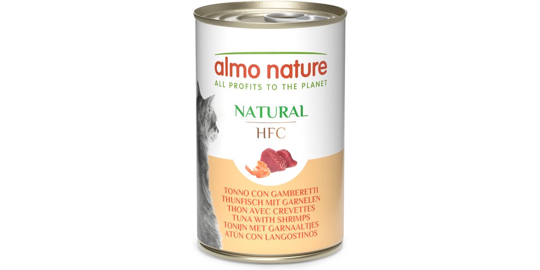 Almo Nature HFC 6 x 140 g – Tonno e Gamberetti…
