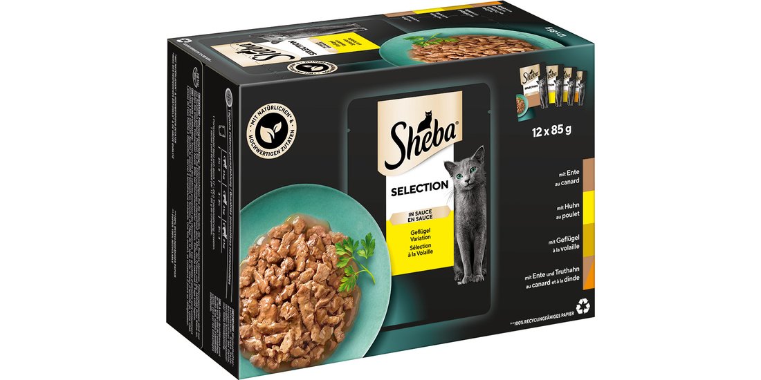 Sheba Variazioni Buste 96 x 85 g Umido per gatto…