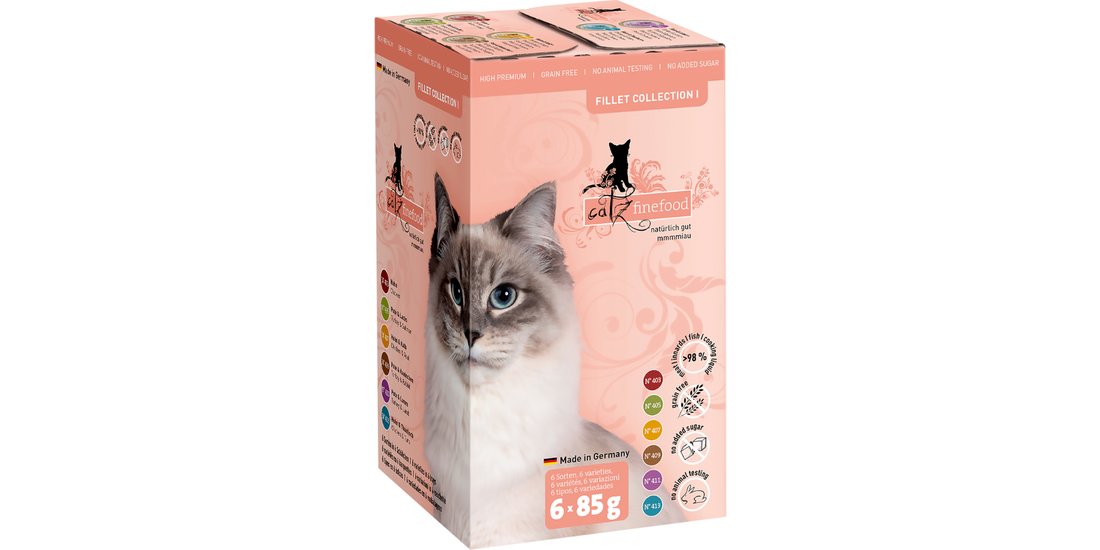 Set prova! catz finefood Filetti 6 x 85 g umido…