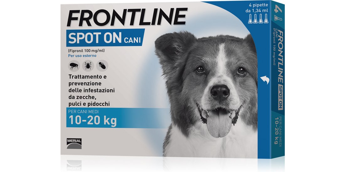 Frontline soluzione spot-on per cani 10-20 kg…