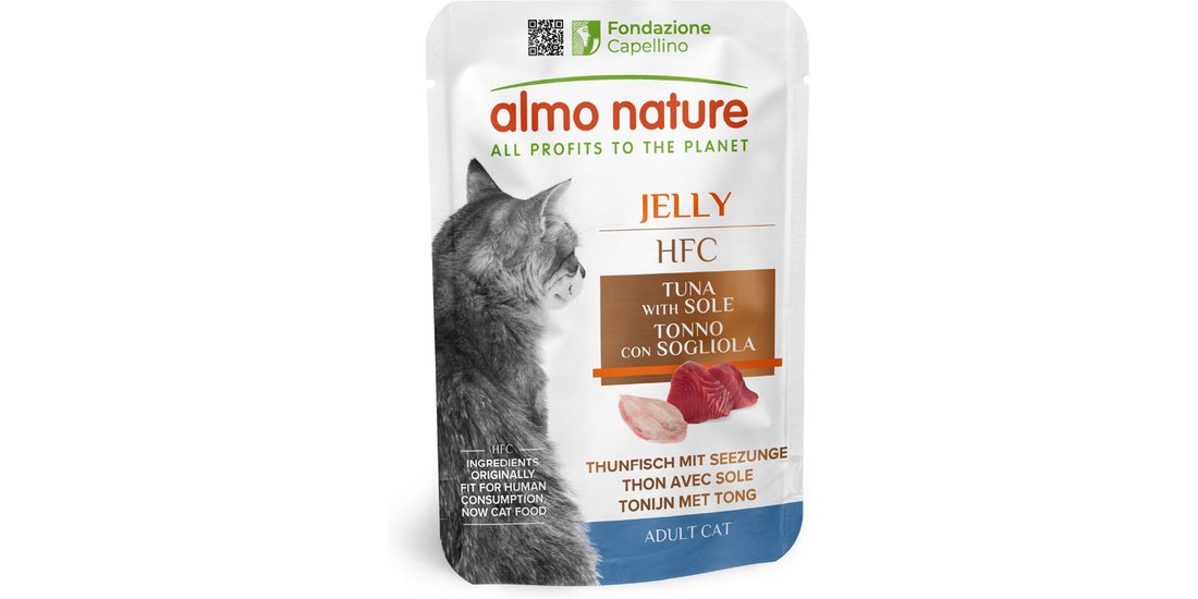 Almo Nature HFC Jelly in buste 6 x 55 g – Tonno…