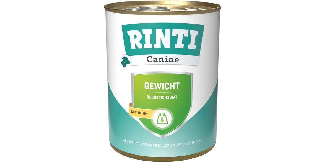 RINTI Canine Peso con Pollo 800 g – 6 x 800 g
