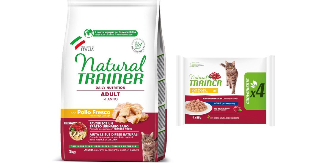 Prezzo speciale! 3 kg Crocchette Natural Trainer…