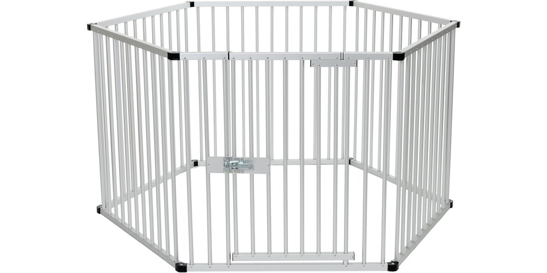 Recinto in alluminio per cuccioli – 6 pz da P…