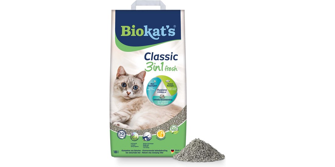 Lettiera Biokat’s Classic 3in1 Fresh – 18 L