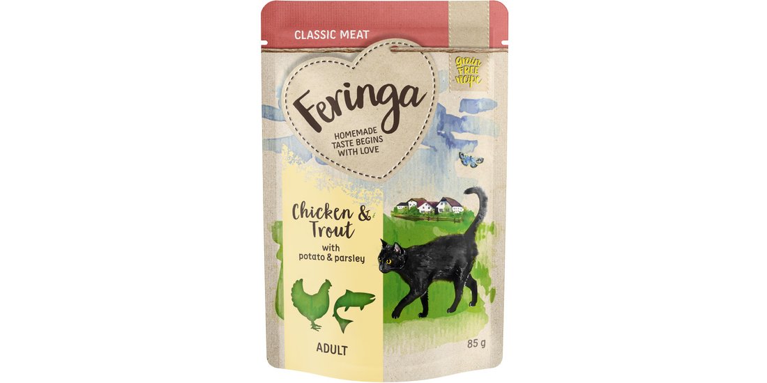Feringa Classic Meat Menù Busta 48 x 85 g – Pollo…
