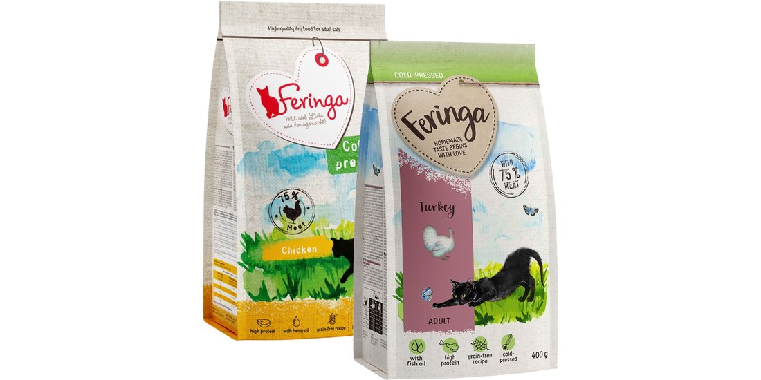 Set prova misto! 2 x 400 g Feringa Adult Pressato…