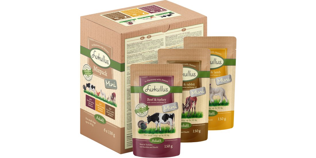 Lukullus Naturale Adult Mini senza cereali 12…