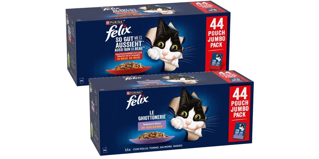 Felix Le Ghiottonerie in Gelatina 88 x 85 g umido…