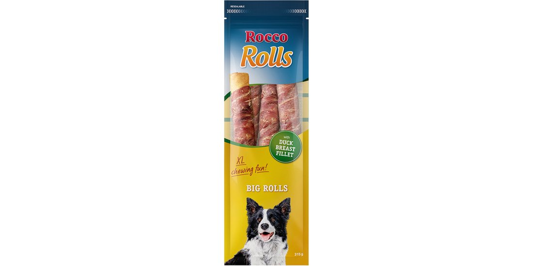 Set risparmio! Rocco Big Rolls Snack per cani…